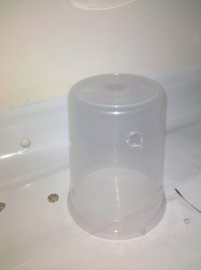 Finished Homemade Humidity Dome