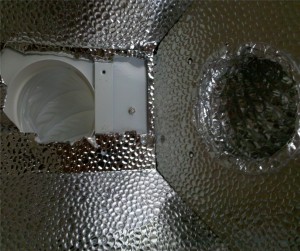 2 ducting holes for air flow.